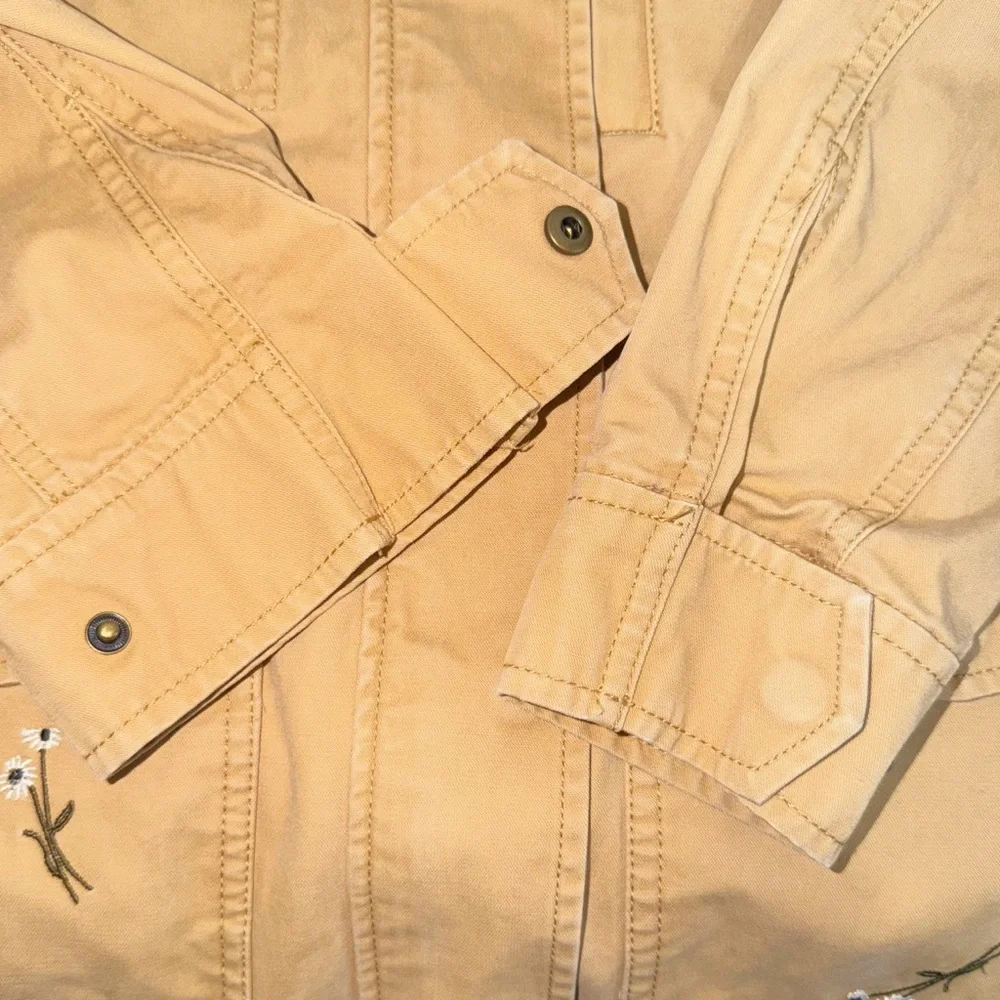 MADEWELL Daisy Embroidered Passage Jacket Full Zip & Snap Front - Picture 8 of 10